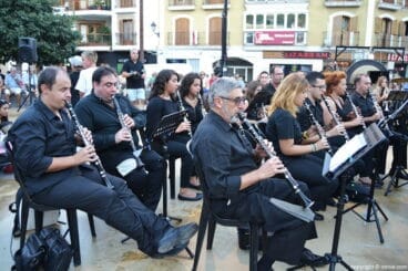 Concierto Agrupació Artística Musical Dénia Moros y Cristianos 2016 – Músicos de la Agrupació