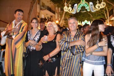 Cena de acampada Moros y Cristianos Dénia 2016 – Fiesta