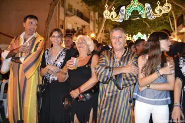Cena de acampada Moros y Cristianos Dénia 2016 – Fiesta