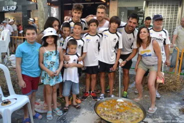 Concurso paellas Sant Roc 2016 Dénia – Paella Club de Natació