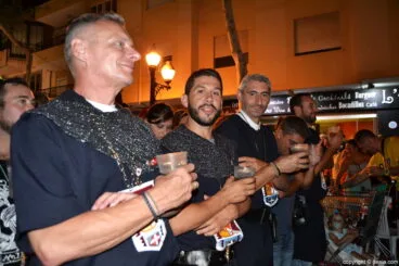 Cena de acampada Moros y Cristianos Dénia 2016 – Escuadra Cavallers del Me’n Fot
