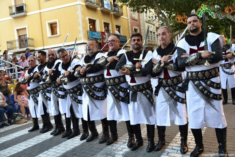 Desfile de Gala Moros y Cristianos Dénia 2016 - Filà Templaris