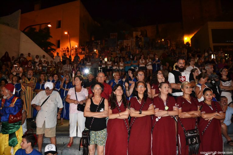 Concierto de Bandas de Moros y Cristianos Dénia 2016 - Alkamar desfilando