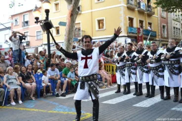 Desfile de Gala Moros y Cristianos Dénia 2016 – Filà Templaris