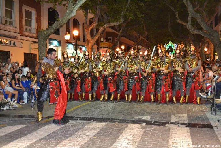 Capitanía Cristiana Cavallers - Escuadra Cavallers del primer Tró