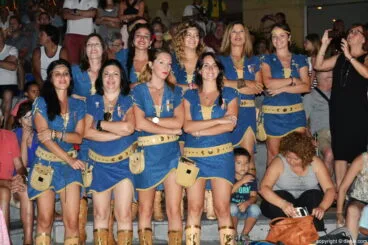 Concierto de Bandas de Moros y Cristianos Dénia 2016 – Almogàvers desfilando