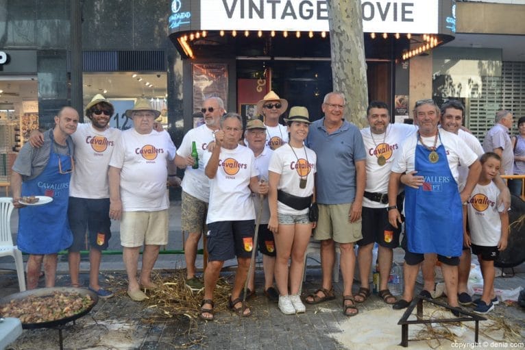 Concurso paellas Sant Roc 2016 Dénia - Paella Cavallers