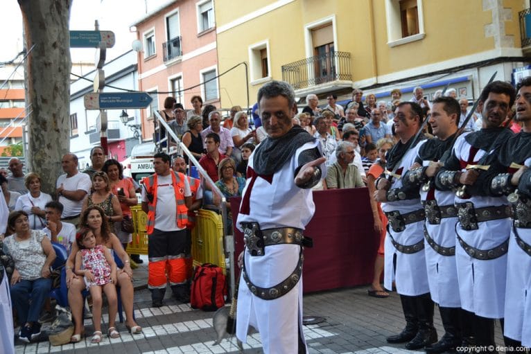 Desfile de Gala Moros y Cristianos Dénia 2016 - Filà Templaris