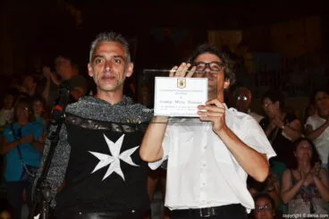 Concierto de Bandas de Moros y Cristianos Dénia 2016 – Placa a Josep Mira Tomás