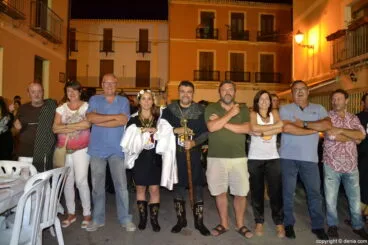 Recepción Capitanía Cristiana 2016 – Escuadra con autoridades