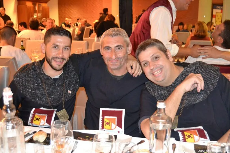 Cena de gala Moros y Cristianos Dénia - Cavallers del Me'n Fot