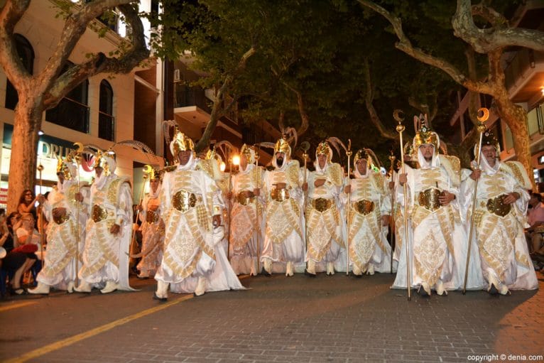 Capitanía mora Filà Walies - Escuadra Guardia Personal de la Abanderada