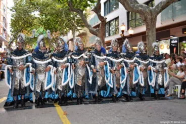 Desfile de Gala Moros y Cristianos Dénia 2016 – Filà Mozárabes