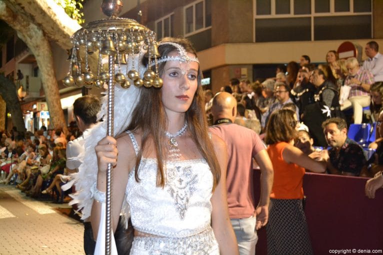 Capitanía mora Filà Walies - Séquito del capitán