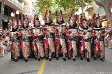 Desfile de Gala Moros y Cristianos Dénia 2016 – Filà Mozárabes