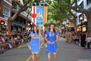 Desfile de Gala Moros y Cristianos Dénia 2016 – Filà Almogàvers