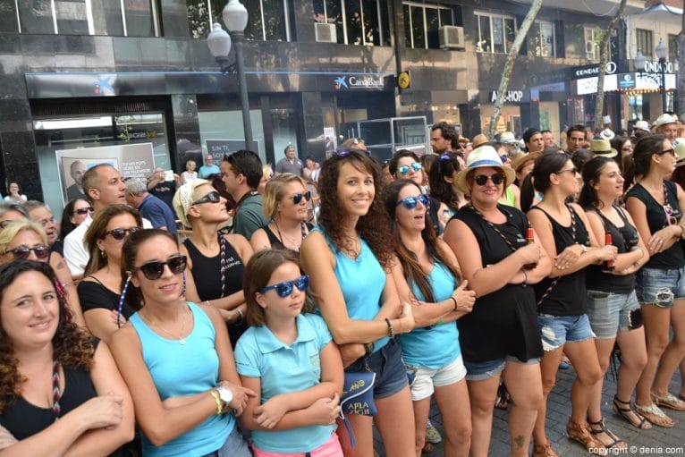 Concurso paellas Sant Roc 2016 Dénia - Desfile de festeros