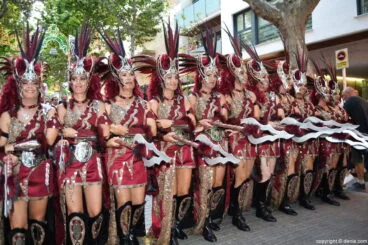 Desfile de Gala Moros y Cristianos Dénia 2016 – Filà Almogàvers