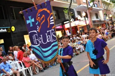 Desfile de Gala Moros y Cristianos Dénia 2016 – Filà Creuats