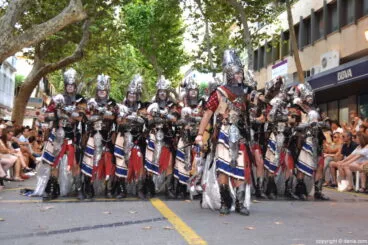 Desfile de Gala Moros y Cristianos Dénia 2016 – Filà Creuats