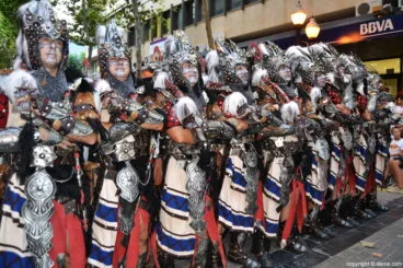 Desfile de Gala Moros y Cristianos Dénia 2016 – Filà Creuats