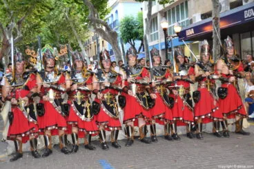 Desfile de Gala Moros y Cristianos Dénia 2016 – Filà Creuats