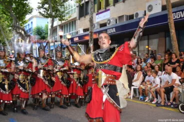 Desfile de Gala Moros y Cristianos Dénia 2016 – Filà Creuats