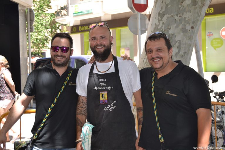 Concurso paellas Sant Roc 2016 Dénia - Paella filà Abencerrajes