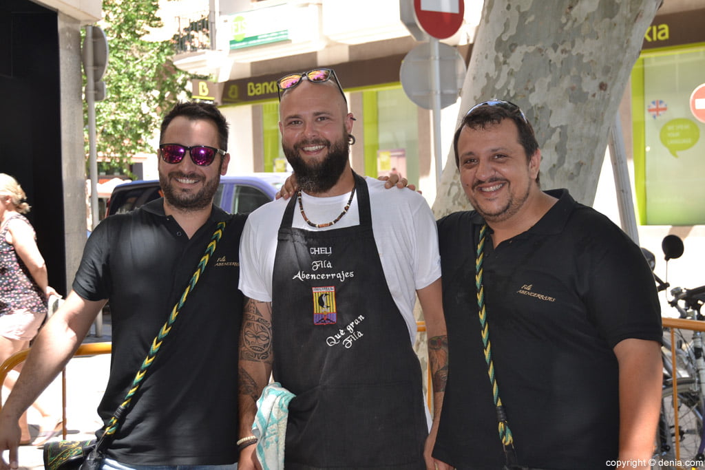 Concurso paellas Sant Roc 2016 Dénia – Paella filà Abencerrajes