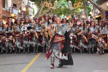 Desfile de Gala Moros y Cristianos Dénia 2016 – Filà Deniers