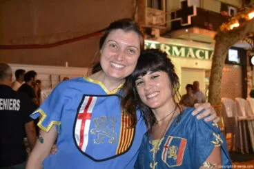 Cena de acampada Moros y Cristianos Dénia 2016 – Festeras Almogàvers