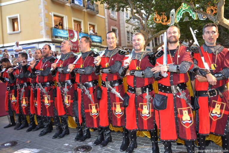 Desfile de Gala Moros y Cristianos Dénia 2016 - Filà Deniers
