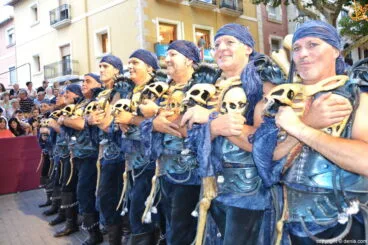 Desfile de Gala Moros y Cristianos Dénia 2016 – Filà Marins Corsaris