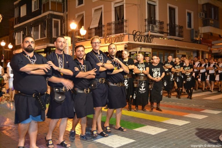 46 Recepción capitanía mora 2016 - Filà Deniers