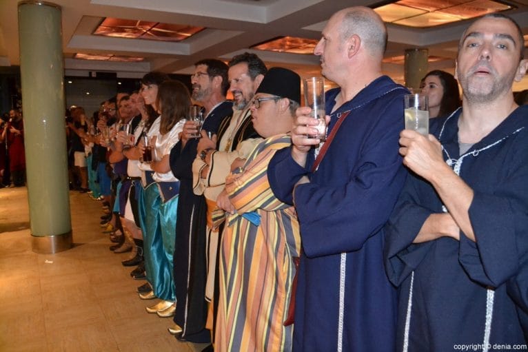 Cena de gala Moros y Cristianos Dénia - Fiesta