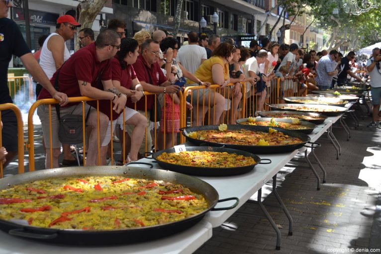 Concurso paellas Sant Roc 2016 Dénia - Paellas