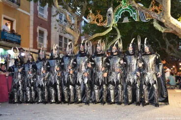 Desfile de Gala Moros y Cristianos Dénia 2016 – Filà Hospitalaris