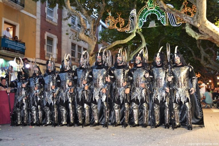 Desfile de Gala Moros y Cristianos Dénia 2016 - Filà Hospitalaris