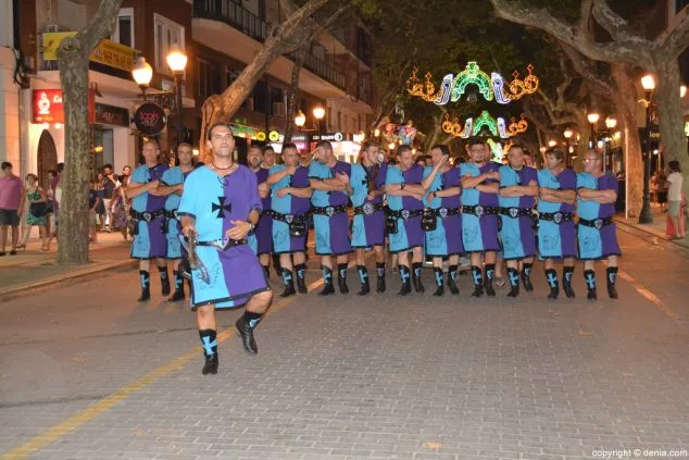 55 retreta moros y cristianos 2016 fila creuats