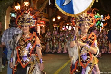 Desfile de Gala Moros y Cristianos Dénia 2016 – Filà Berebers