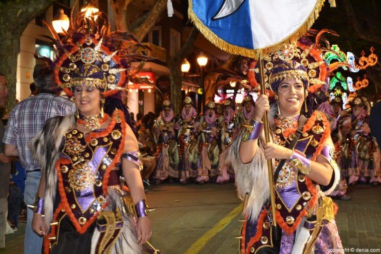 Desfile de Gala Moros y Cristianos Dénia 2016 - Filà Berebers