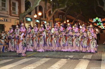 Desfile de Gala Moros y Cristianos Dénia 2016 – Filà Berebers