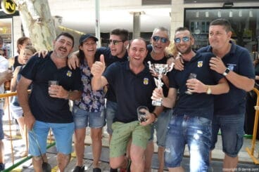 Concurso paellas Sant Roc 2016 Dénia – Tercer premio Filà Deniers