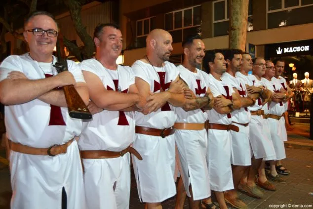 61 retreta moros y cristianos 2016 fila templaris