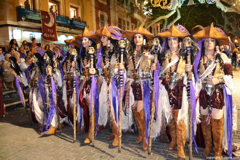 Дения 2016 Гала-парад мавров и христиан - Filà Piratas Berberiscas