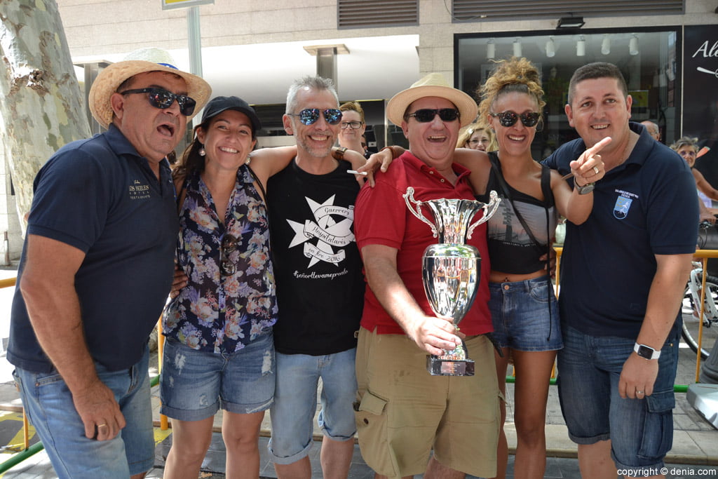 Concurso paellas Sant Roc 2016 Dénia – Primer premio Club de Pilota