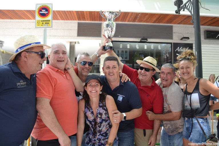 Concurso paellas Sant Roc 2016 Dénia - Primer premio Club de Pilota