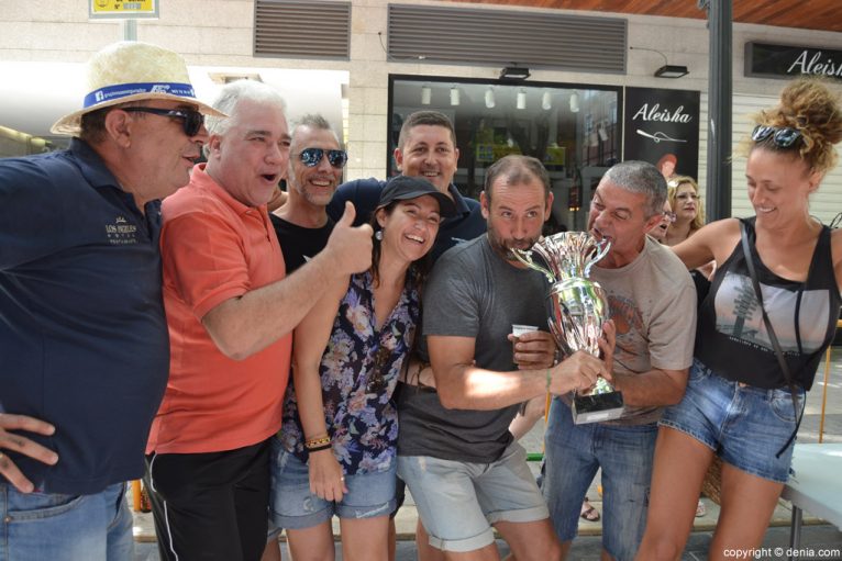 Concurso paellas Sant Roc 2016 Dénia - Primer premio Club de Pilota