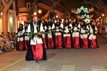 Desfile de Gala Moros y Cristianos Dénia 2016 – Filà Abencerrajes