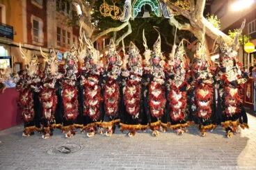 Desfile de Gala Moros y Cristianos Dénia 2016 – Filà Amiries